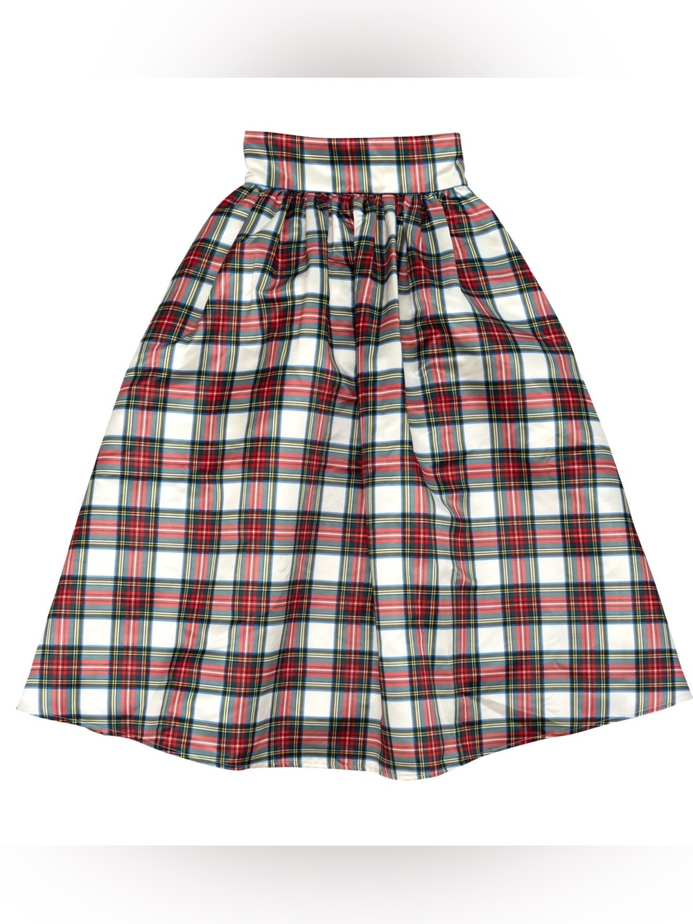 Henry Duvall Classic AUDREY Skirt in TOWNSEND TARTAN A-Line Midi Skirt, Sz Large